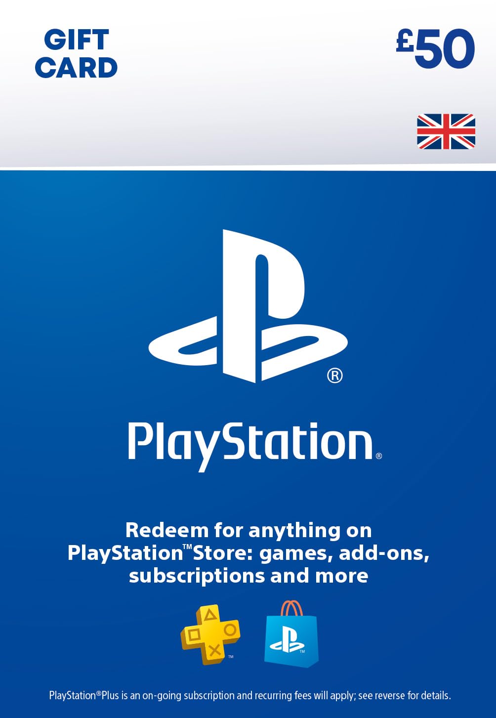 گیفت کارت 50 دلاری PSN آمریکا